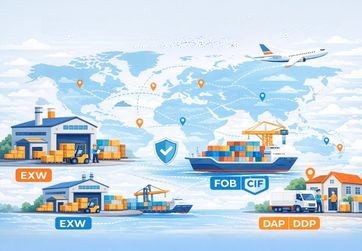 Dış Ticarete Yeni Başlayanlar İçin Teslim Şekilleri